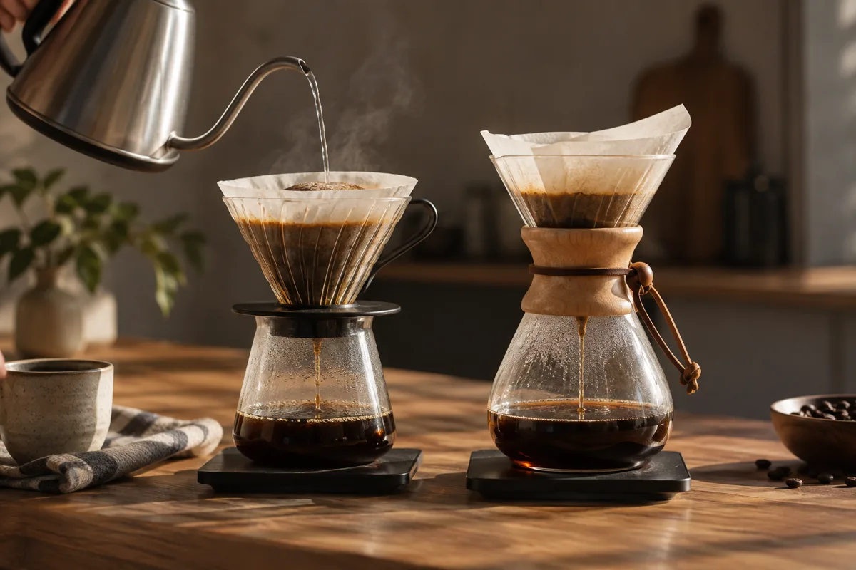 V60 ve Chemex Demleme Rehberi: Nitelikli Kahve Nasıl Doğru Demlenir?